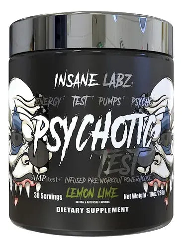 Insane Labz Psychotic Test Oxido Nítrico Pre Entreno