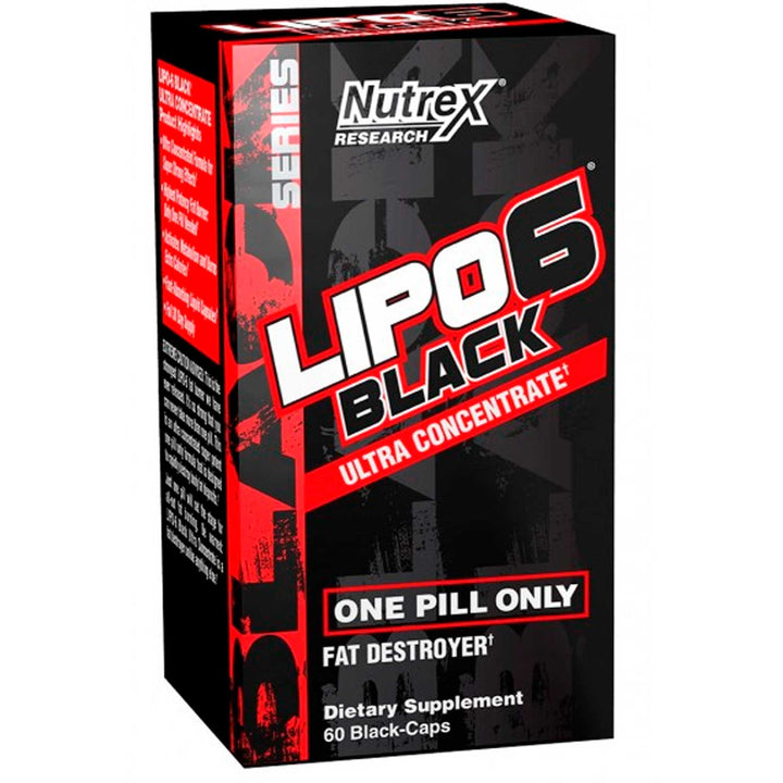 Nutrex Research Lipo 6 Black Ultra Concentrado 60 Cápsulas