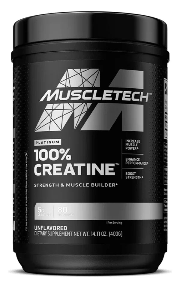 Platinum Creatina Muscletech 80 Servicios , 400gr