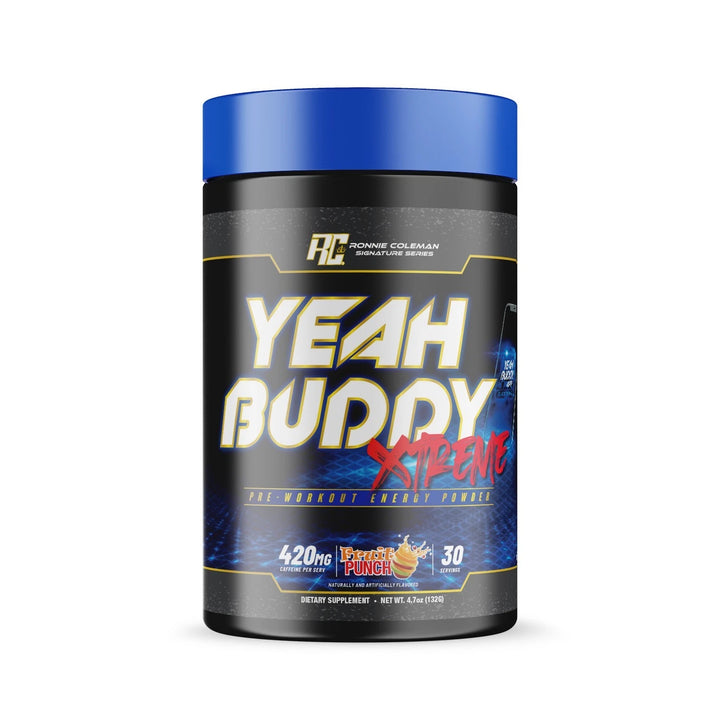 Preentrenamiento Ronnie Coleman Yeah Buddy Xtreme – 30 porciones sabor Ponche de Frutas