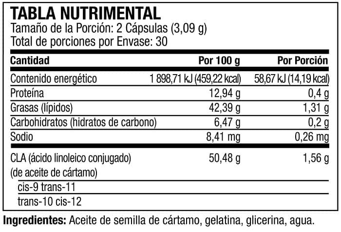 SixStar CLA 60Softgels