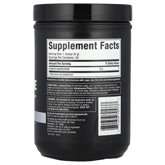 Platinum Creatina Muscletech 80 Servicios , 400gr